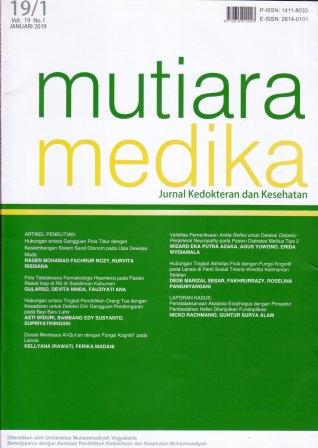 Mutiara Medika: Jurnal Kedokteran dan Kesehatan