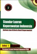 Standar Luaran Keperawatan Indonesia Definisi dan Kriteria Hasil Keperawatan